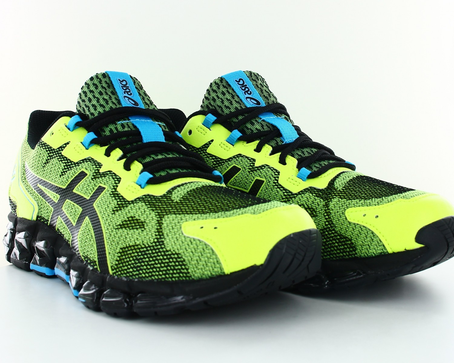 asics jaune fluo
