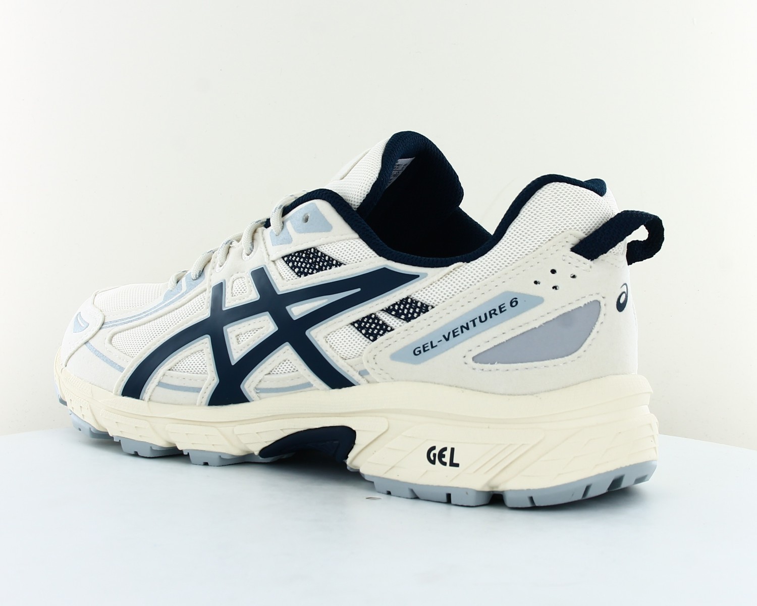 Asics Gel venture 6 premium Beige creme bleu
