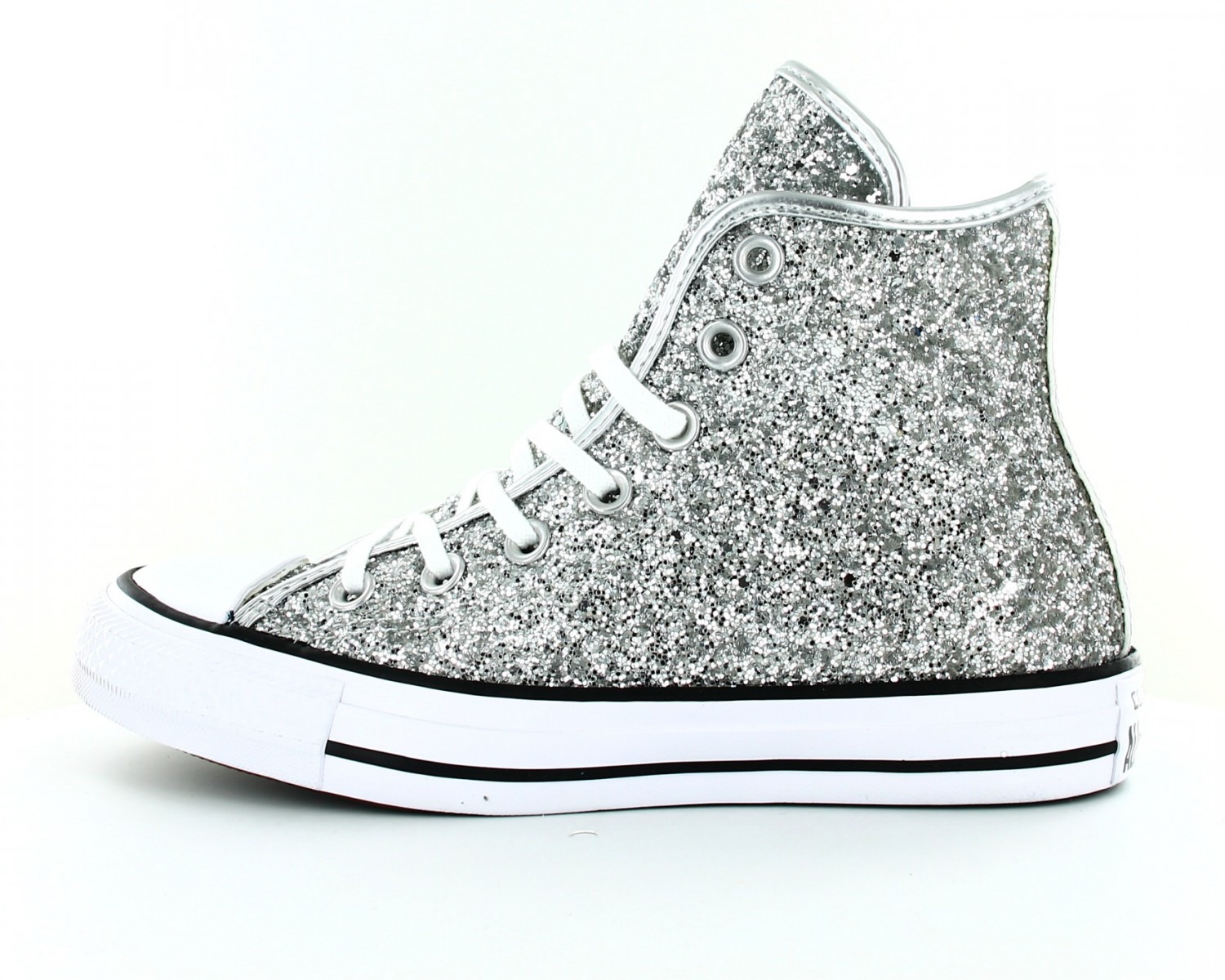 converse noir argent