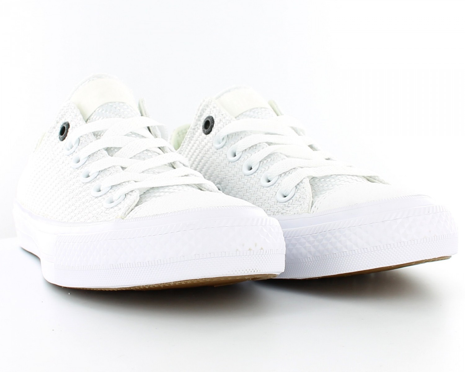 converse blanche brillante