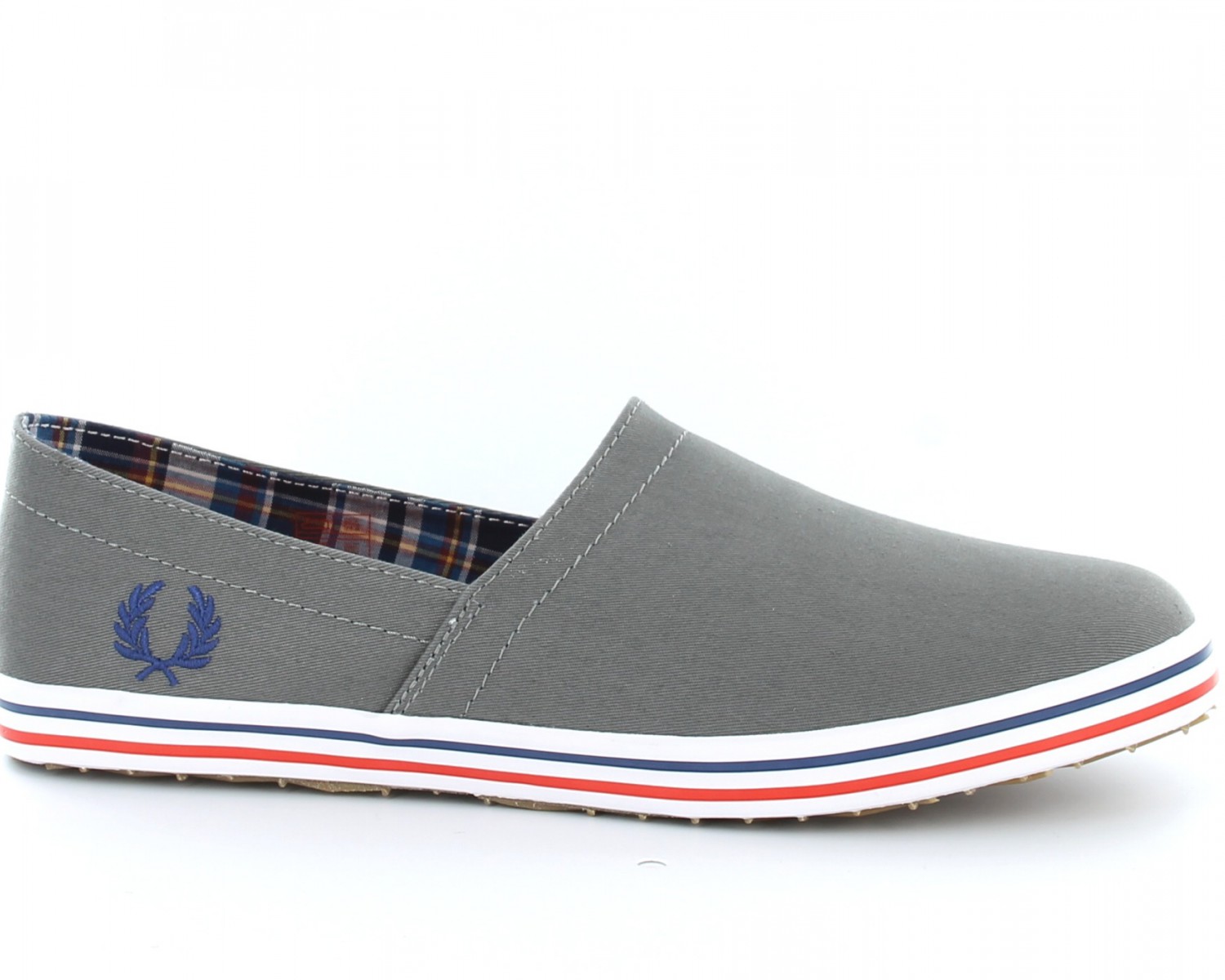 Fred Perry Kingston Stampdown twill GRIS ANTHRACITE BLEU