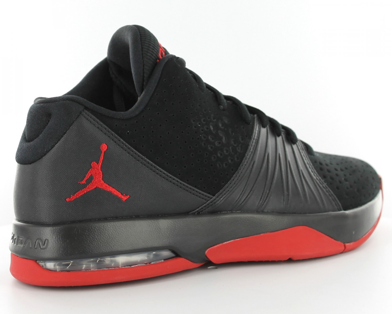 Jordan 5 noir rouge sale