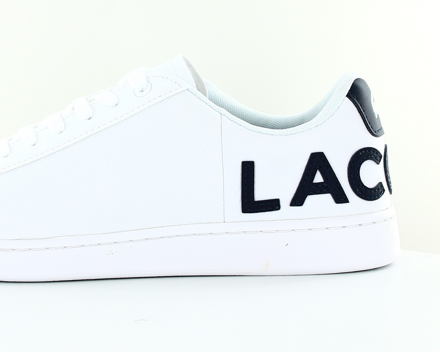 Lacoste Carnaby evo 120 7 Blanc bleu marine