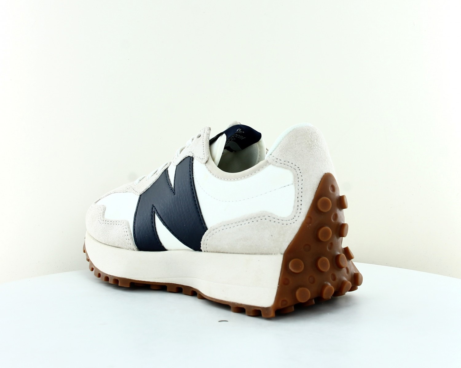 New Balance 327 Beige blanc noir