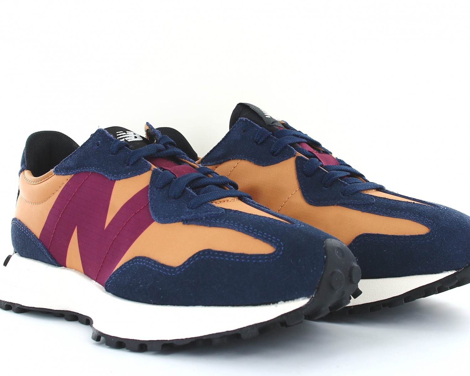 New Balance 327 Bleu marine bordeaux beige MS327TA