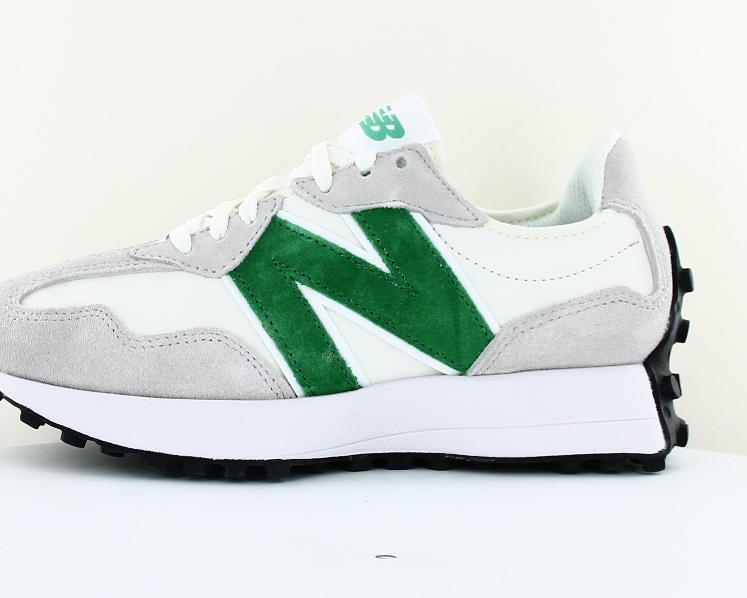 New Balance 327 Blanc vert