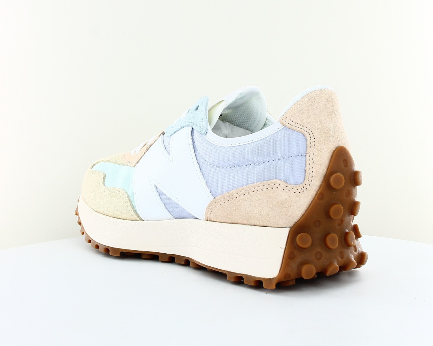 New Balance 327 Multicolor pastel blanc