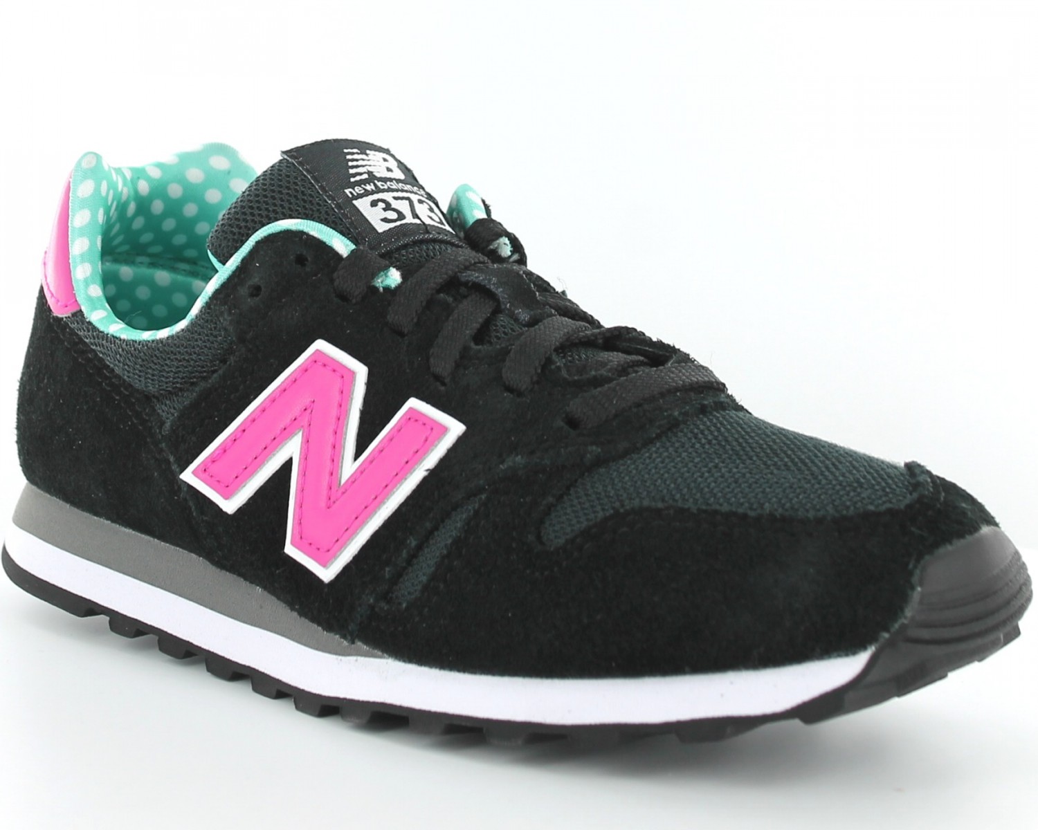 new balance noir vert et rose