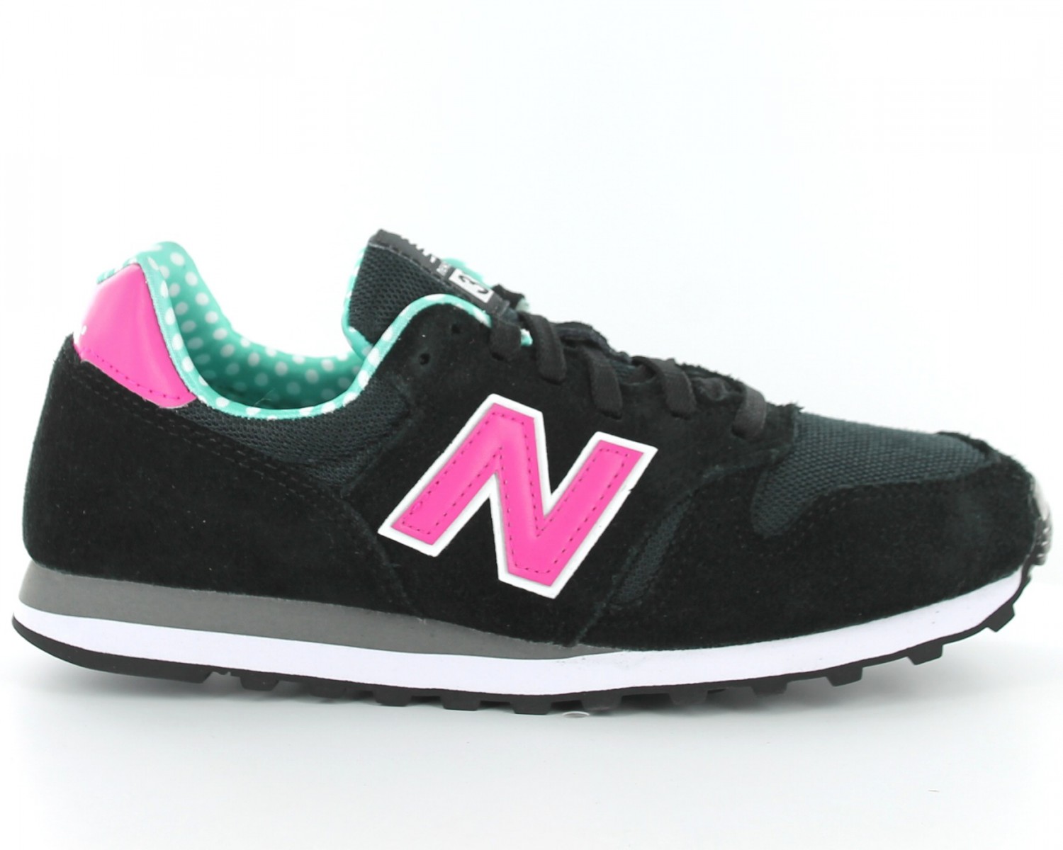 new balance 373 femme noir et rose