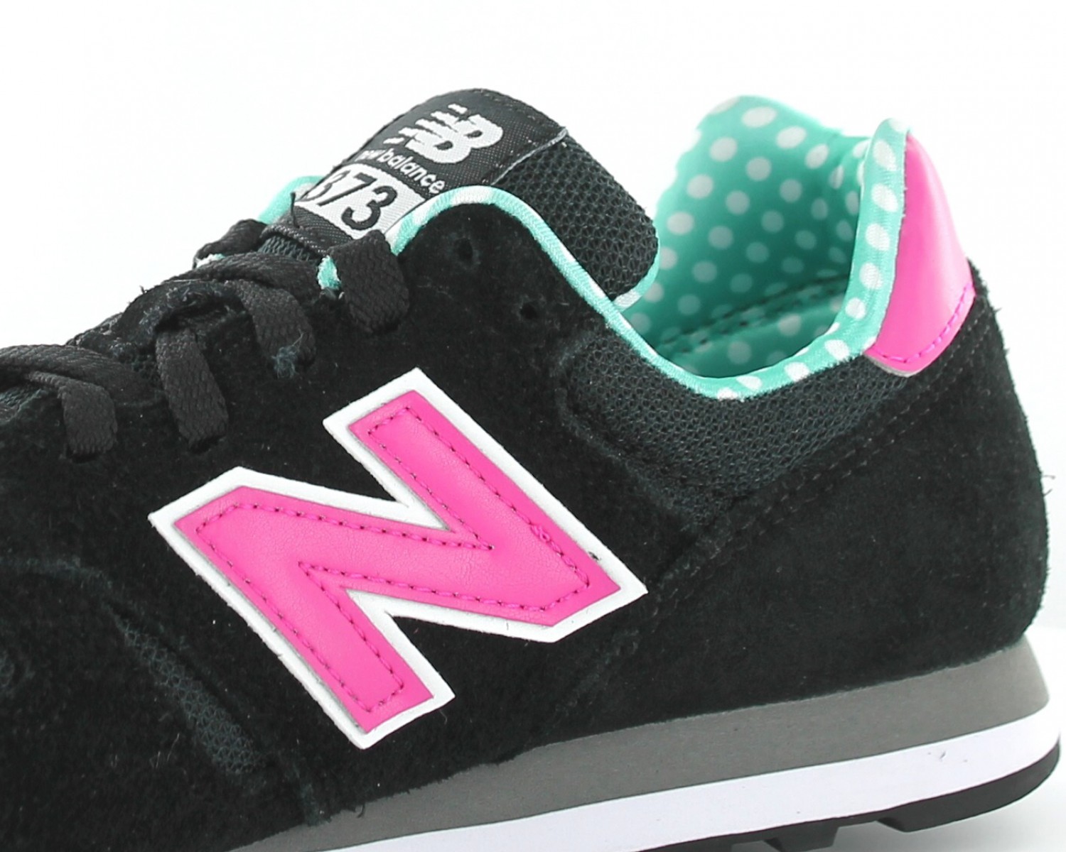New Balance Newbalance 373 Femme Noir rose vert