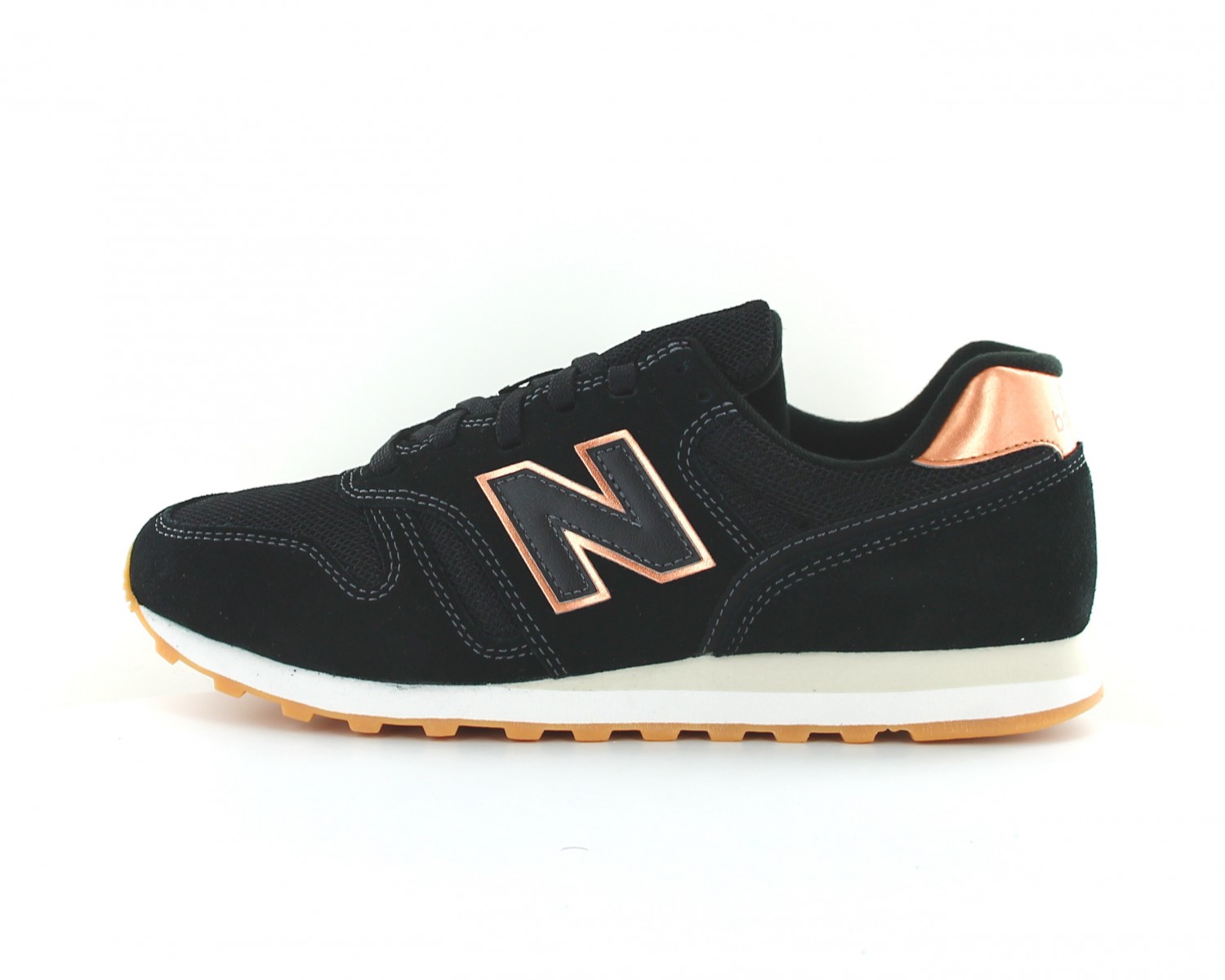 new balance 574 femme noir et bronze