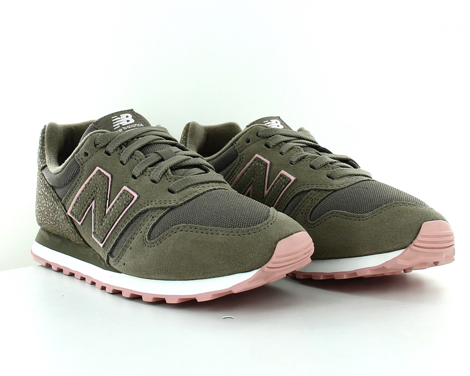 new balance 373 suede rose