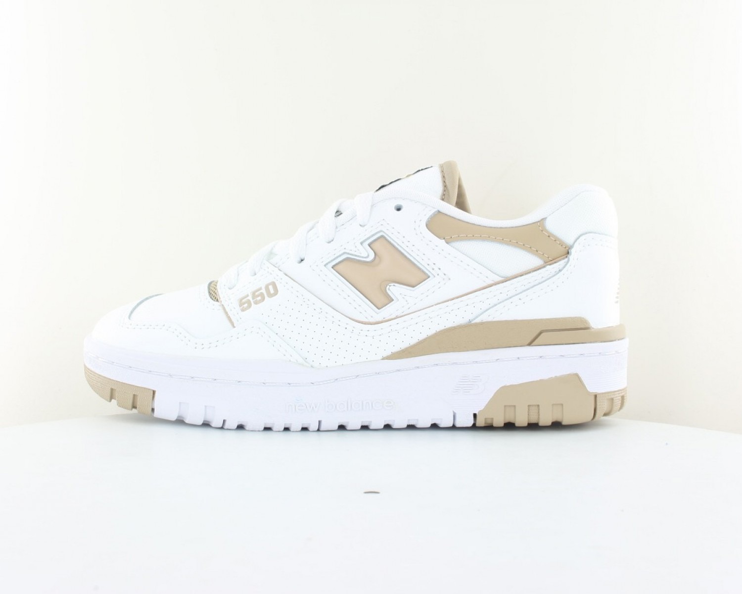 New Balance 550 Blanc beige