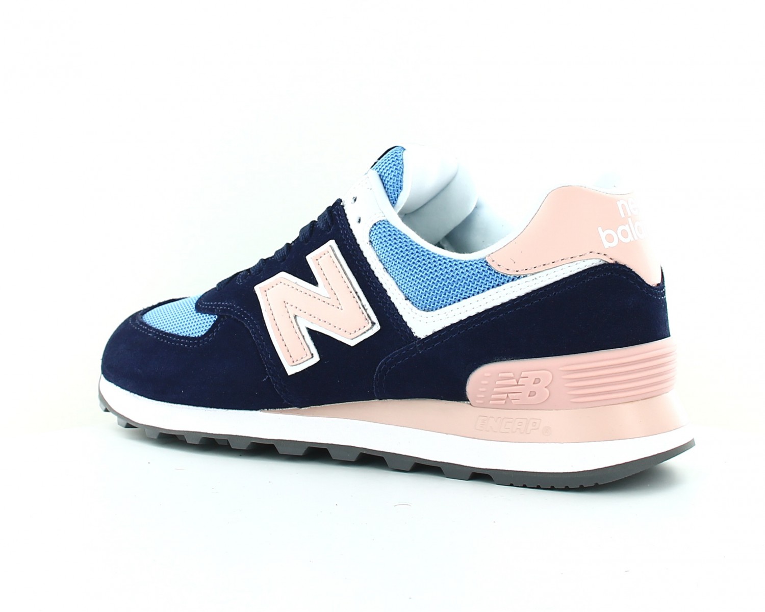 new balance 574 bleu et rose