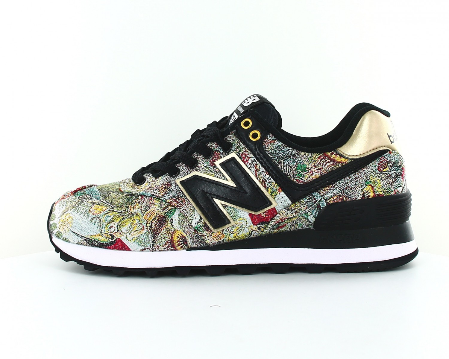 New balance wl574 noir et rose outlet
