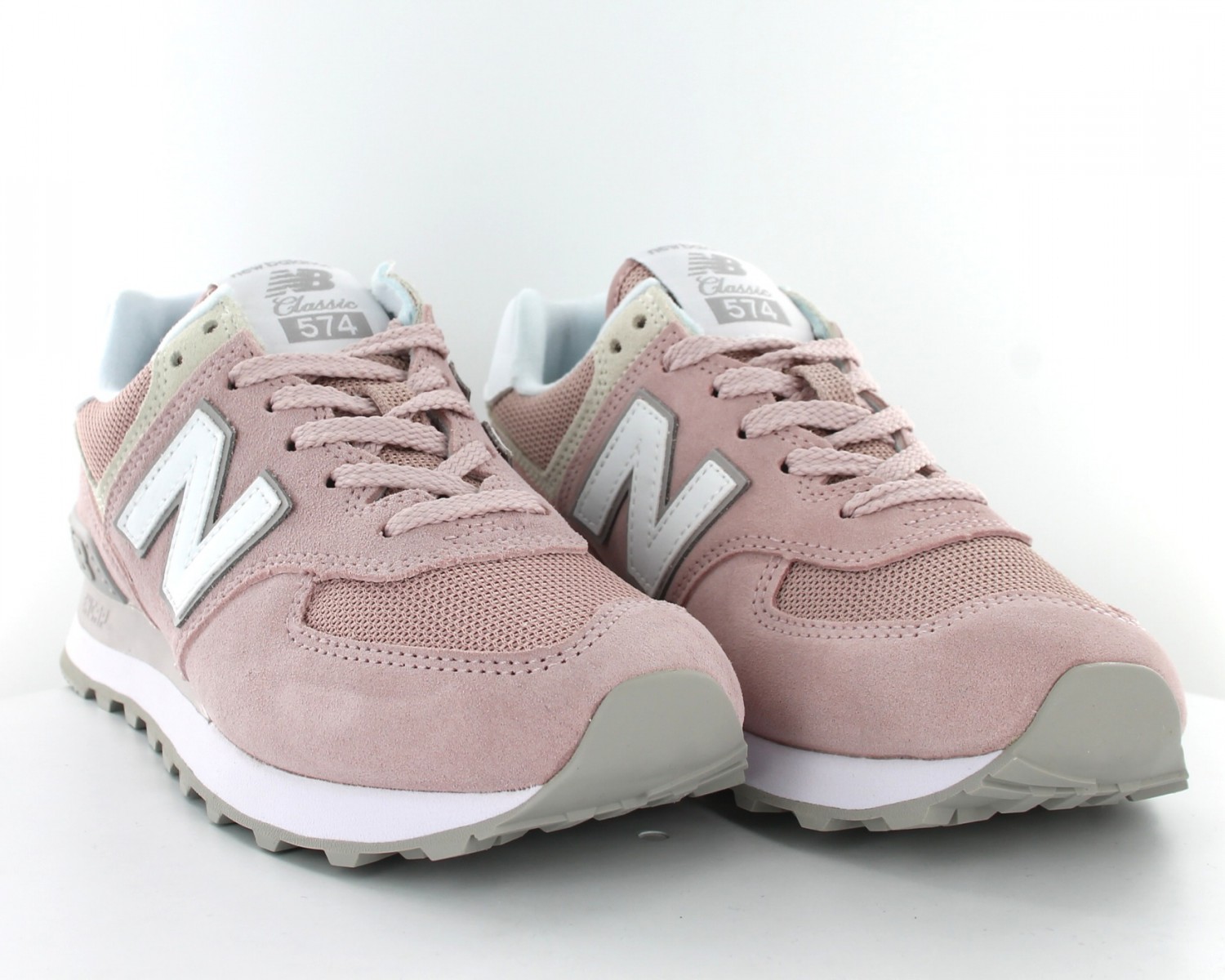 New Balance 574 femme Rose blanc gris WL574ESP