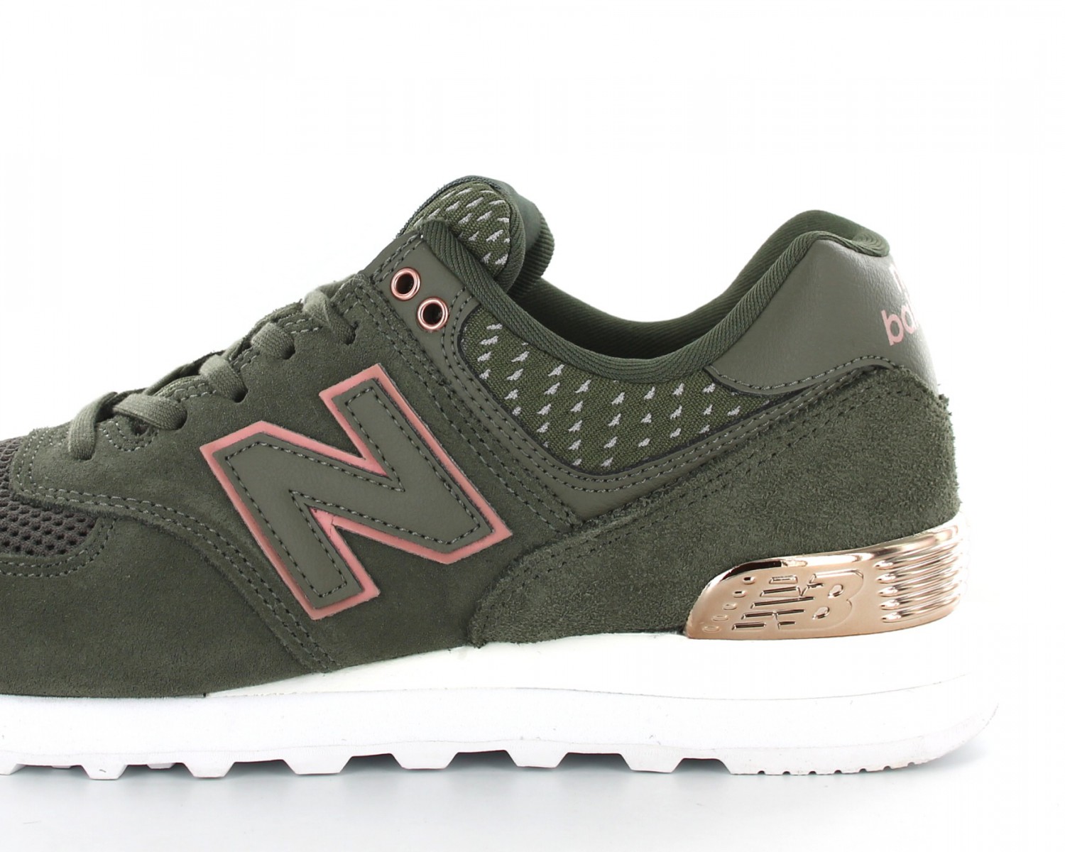 new balance noir et rose gold 574