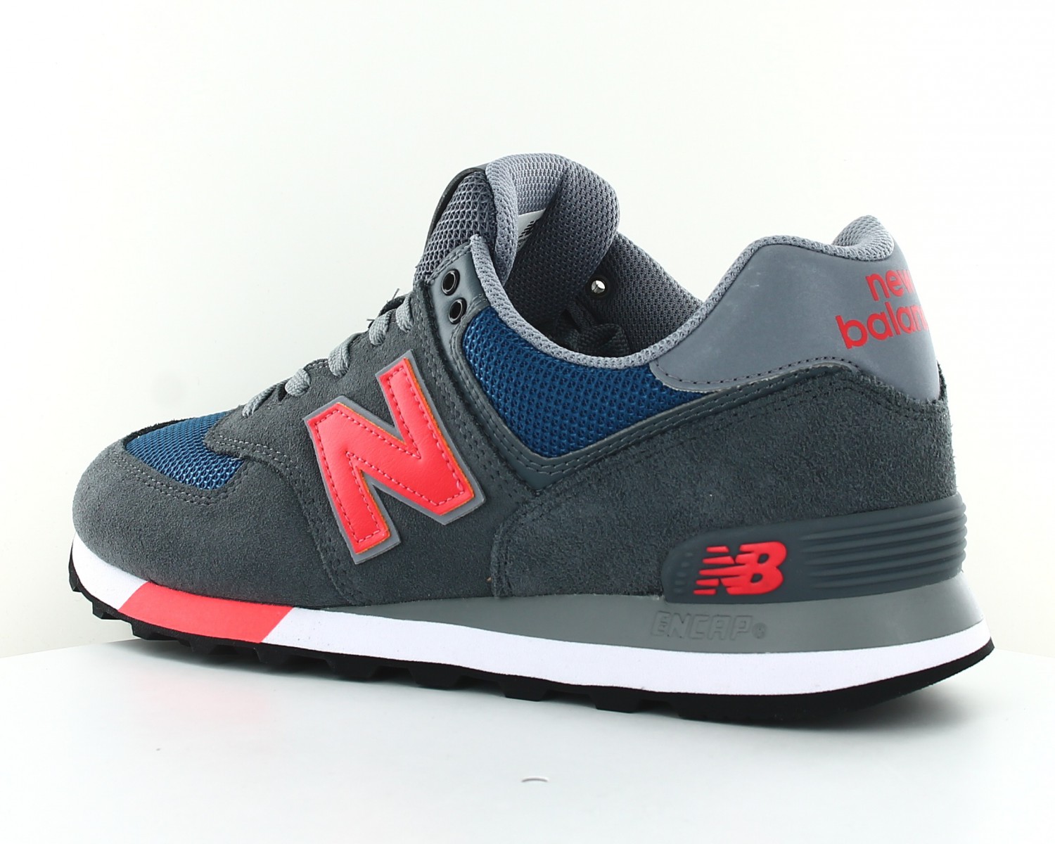 new balance ml574 bleu orange