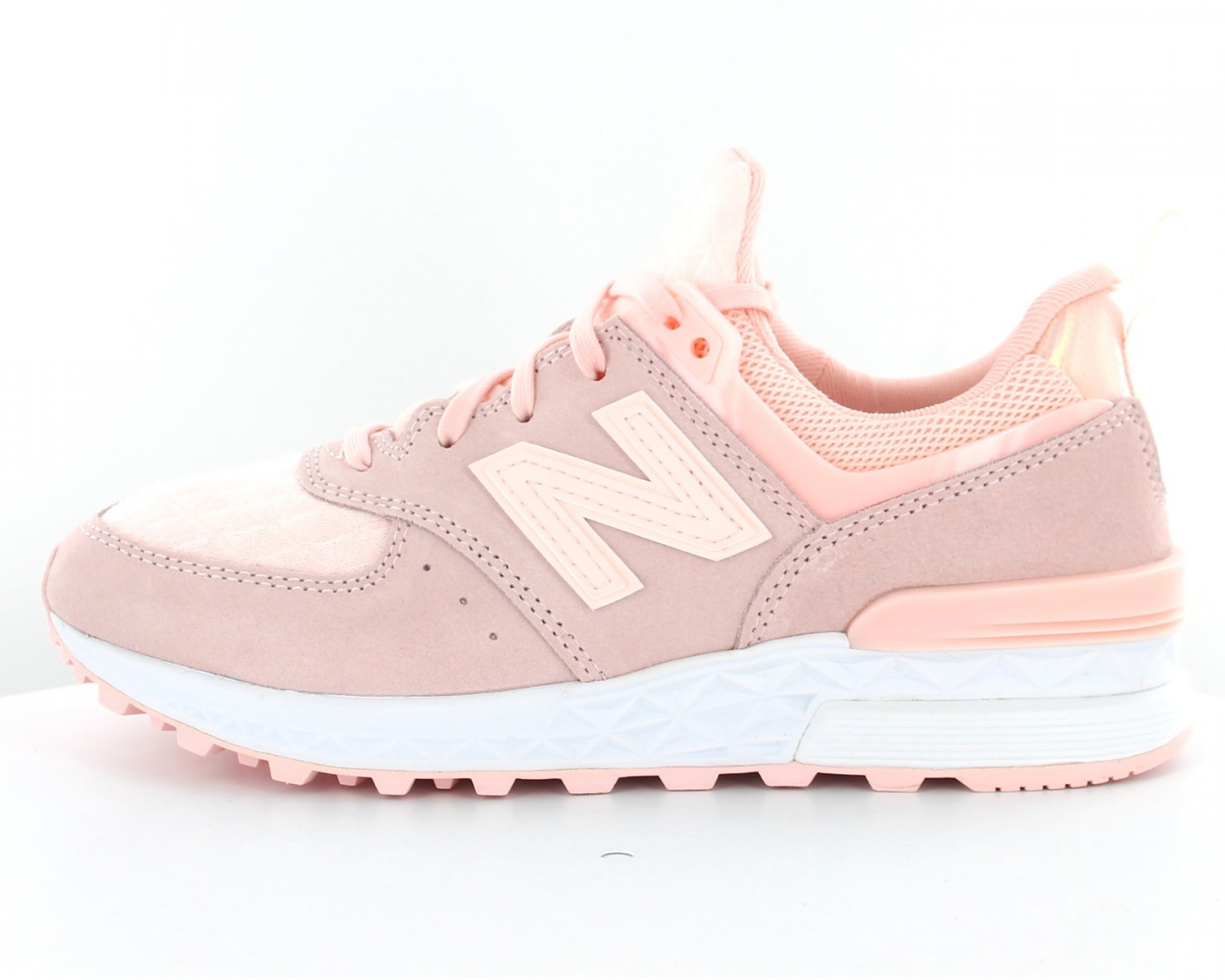 new balance 574 femme rose et grise