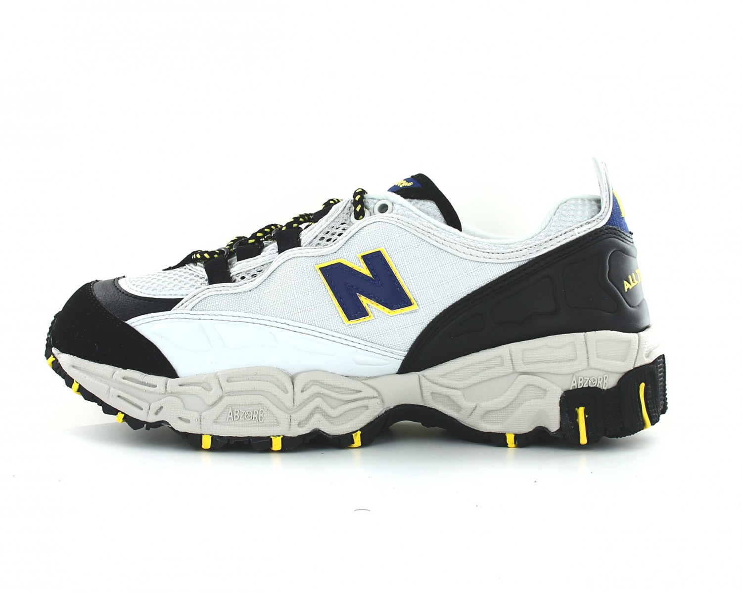 new balance grise bleu jaune