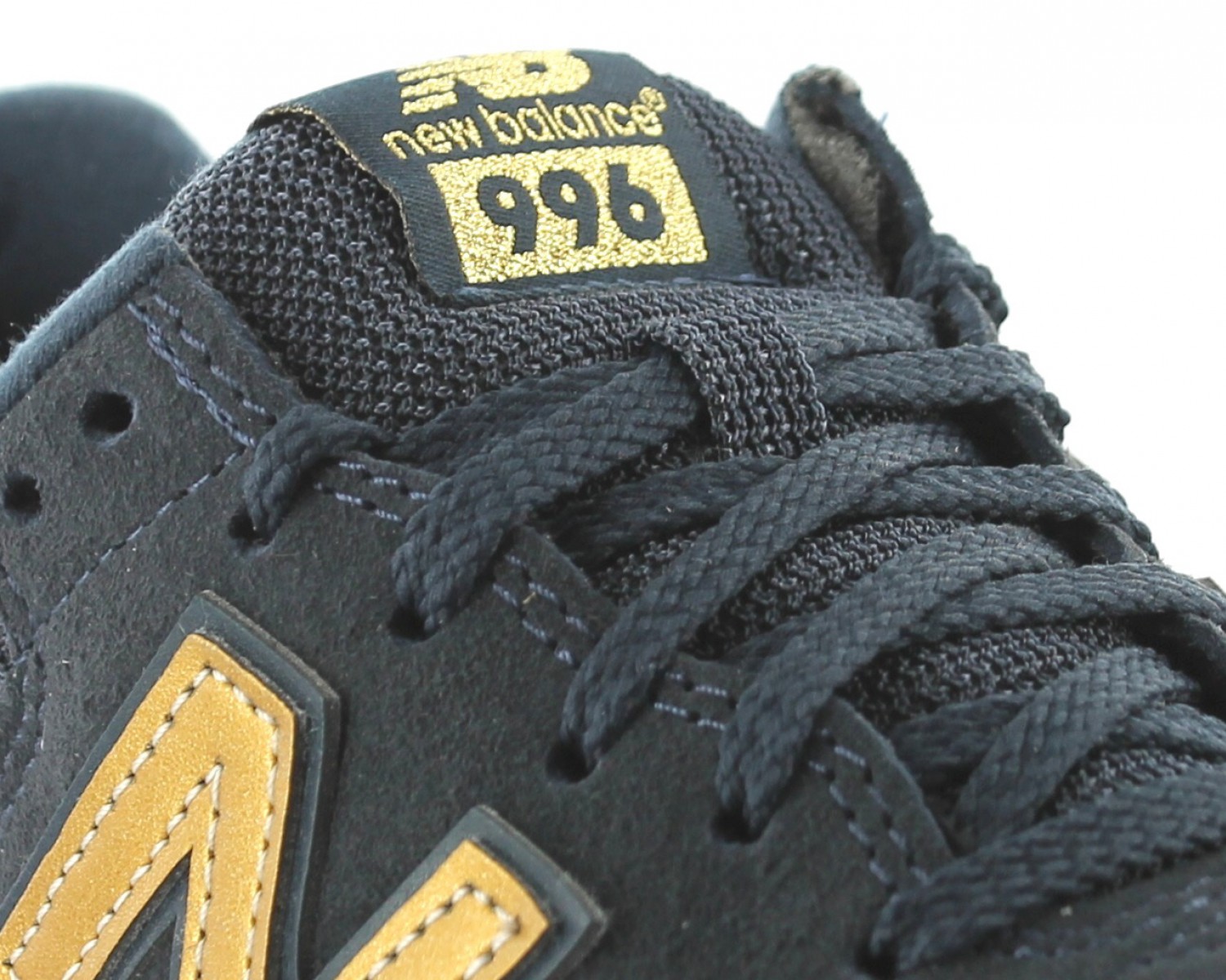 new balance 996 noir et or