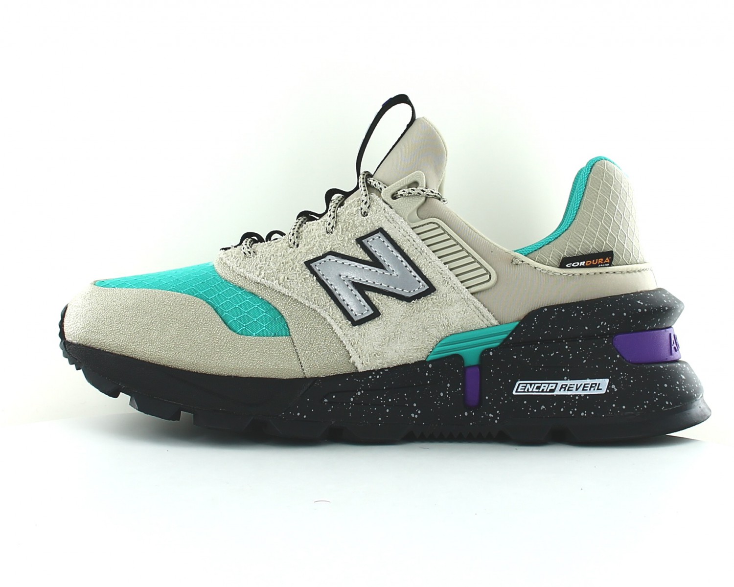New Balance 997S cordura Beige vert violet MS997SB