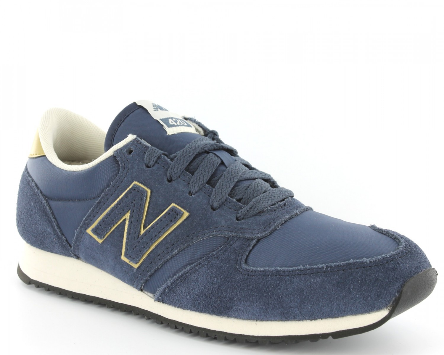 new balance u420 bleu doré