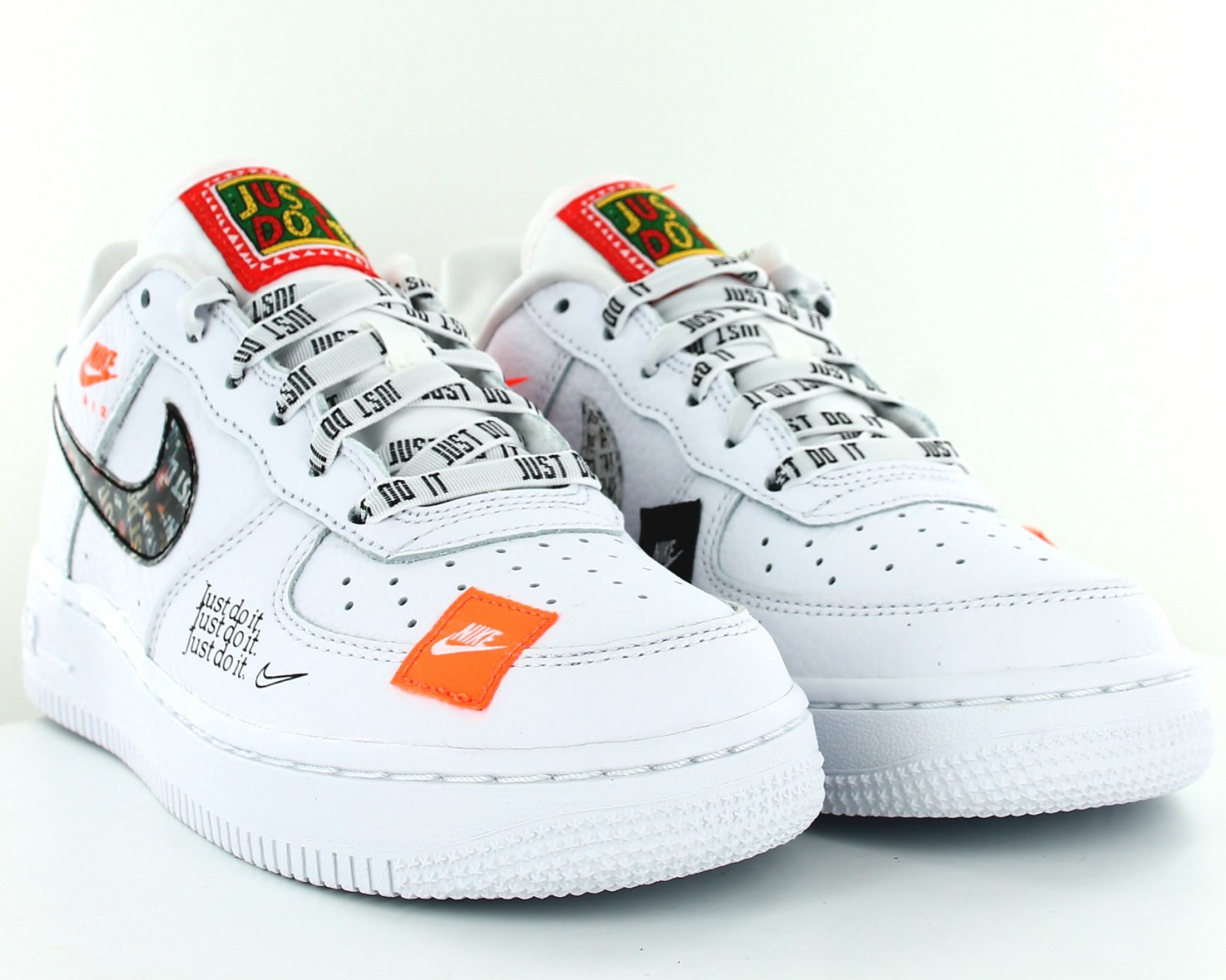 air force 1 prm just do it white