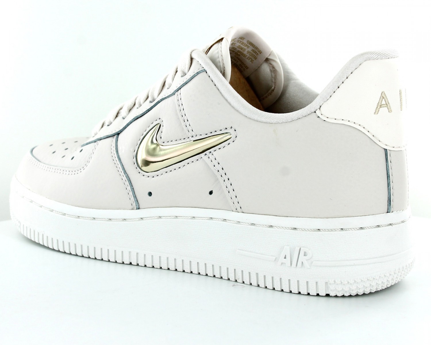 Nike Air Force 1 premium LX women Gris blanc or AO3814 001