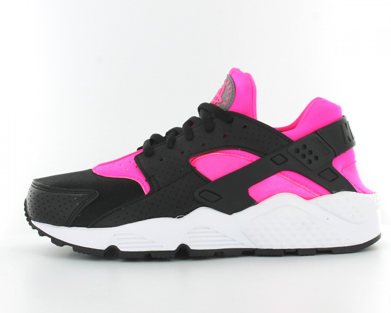 nike huarache noir et rose