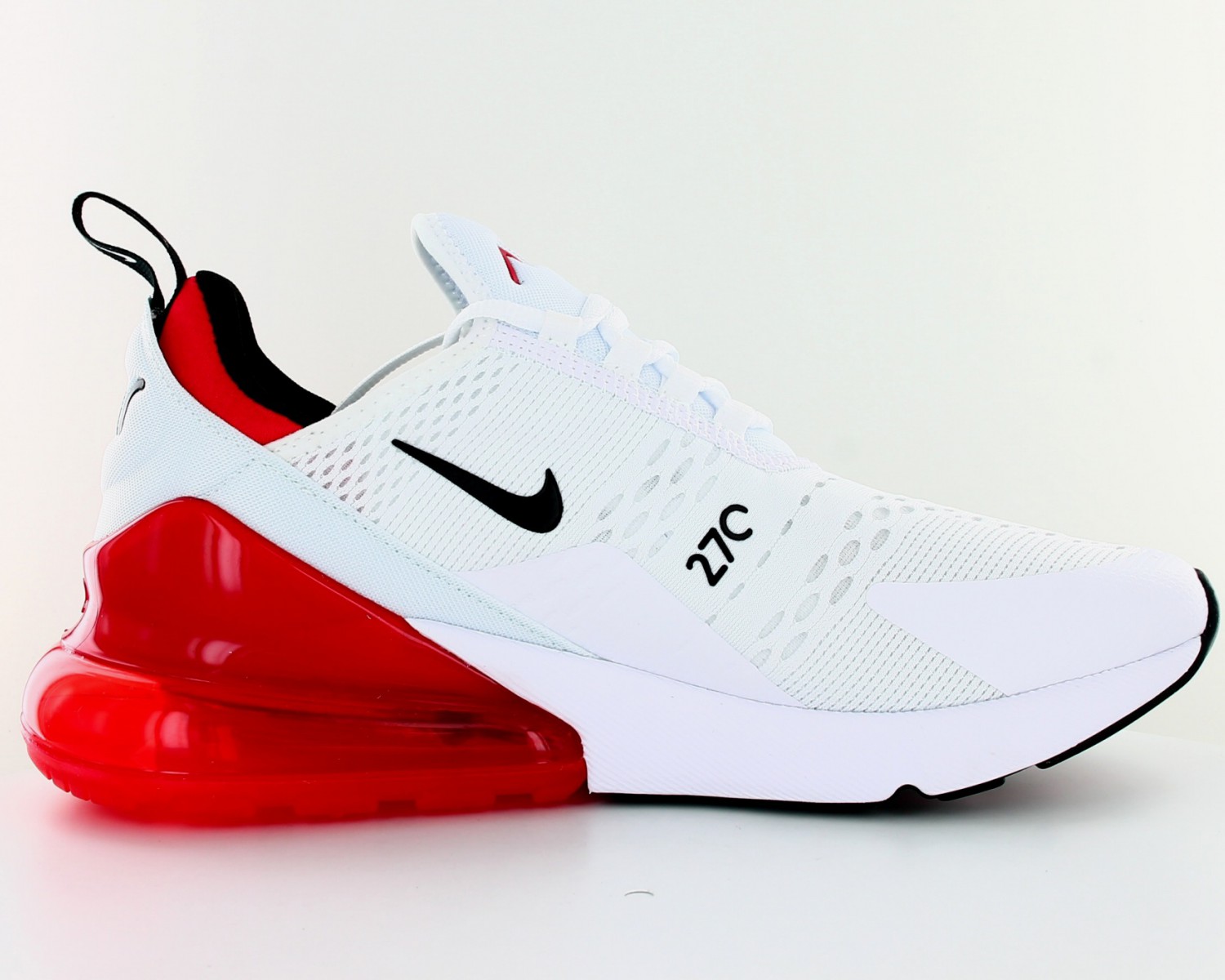 chaussure homme nike air max 270 blanc et rouge