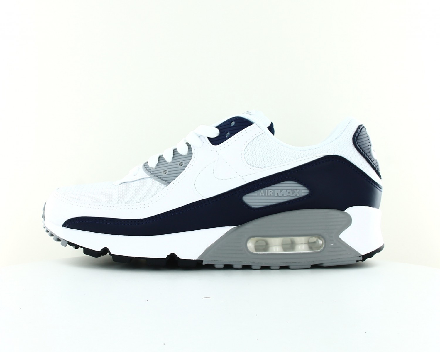 Nike Air Max 90 homme Blanc gris bleu marine