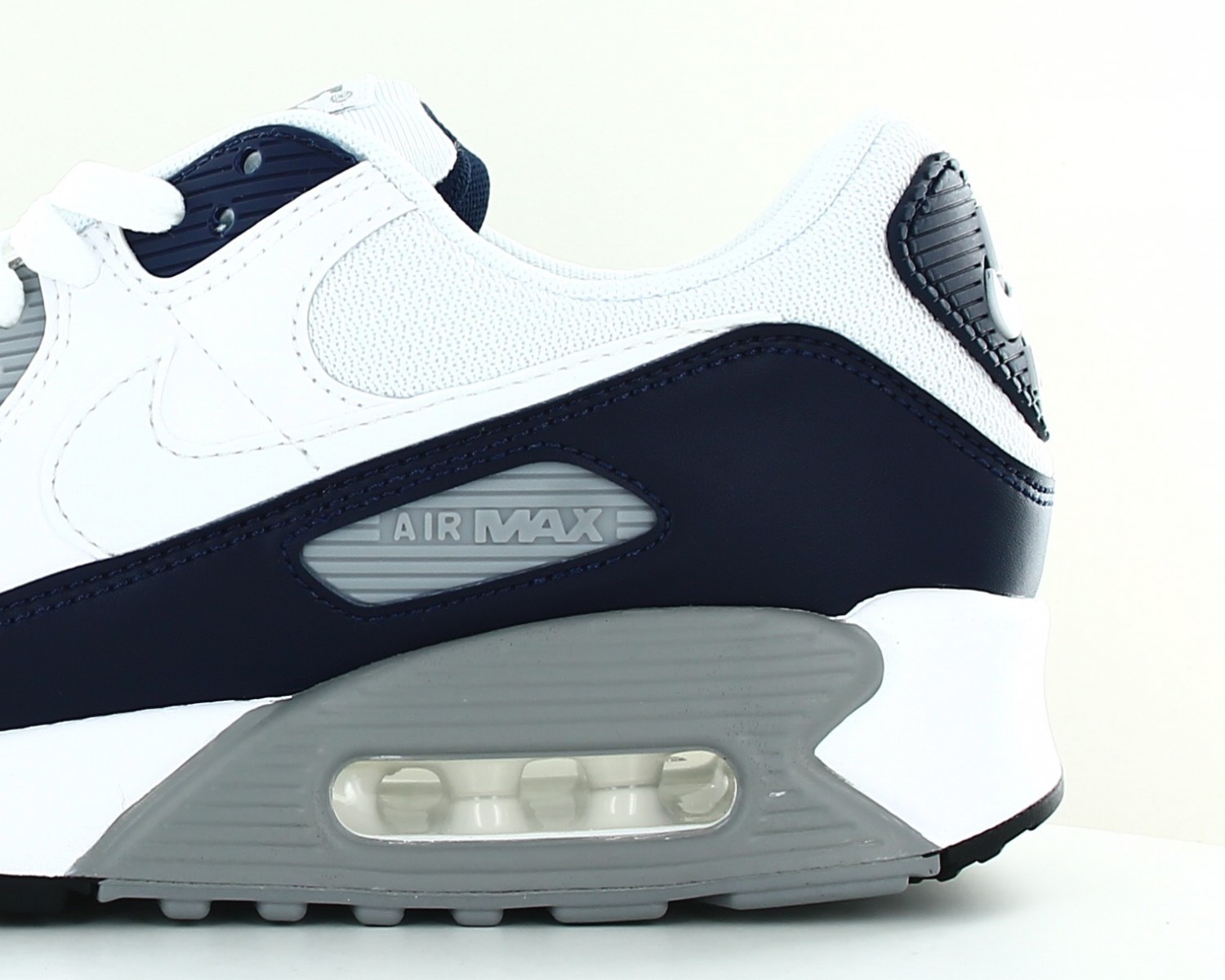 NIKE AIR MAX 90 GRIS/BLEU - SNEAKERS HOMME