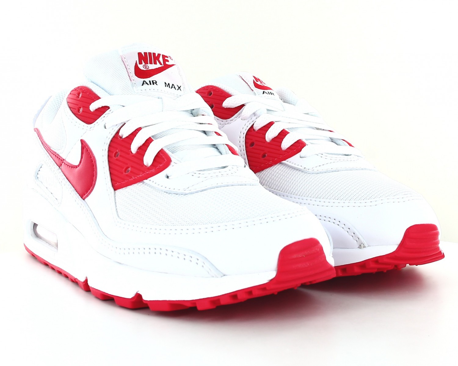 pastel Medio encuesta Nike Air Max 90 homme Blanc rouge