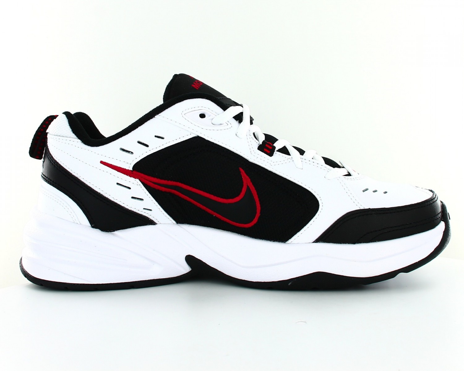 Nike Air Monarch IV Blanc noir rouge 415445 101