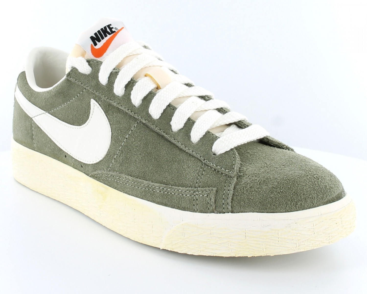 nike blazer grise basse