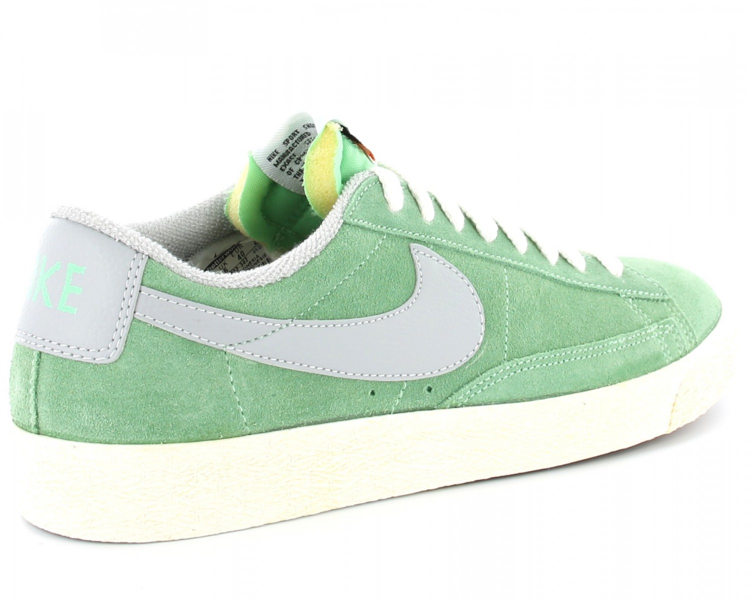 Nike blazer low on sale vintage femme verte