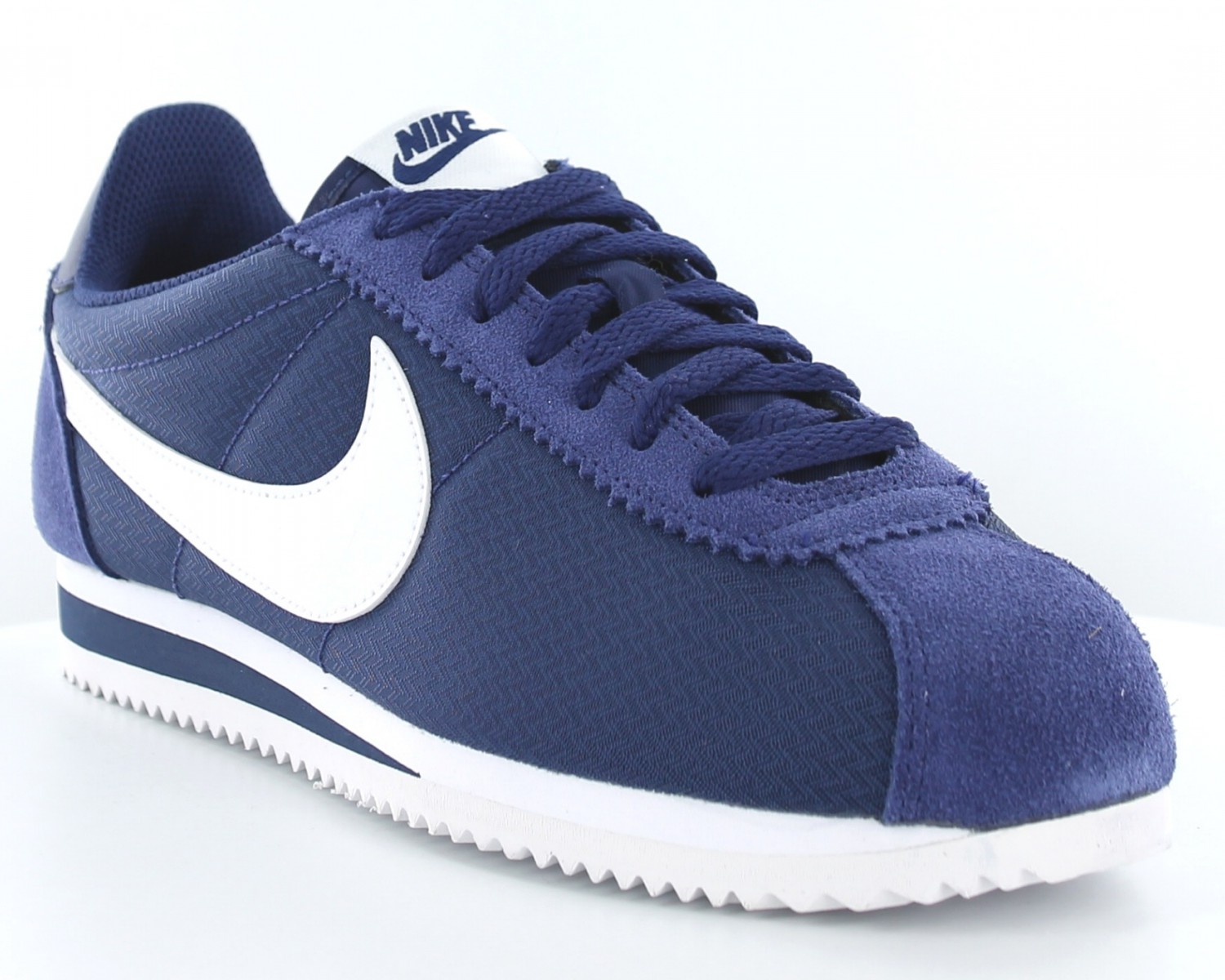 nike cortez homme bleu blanc