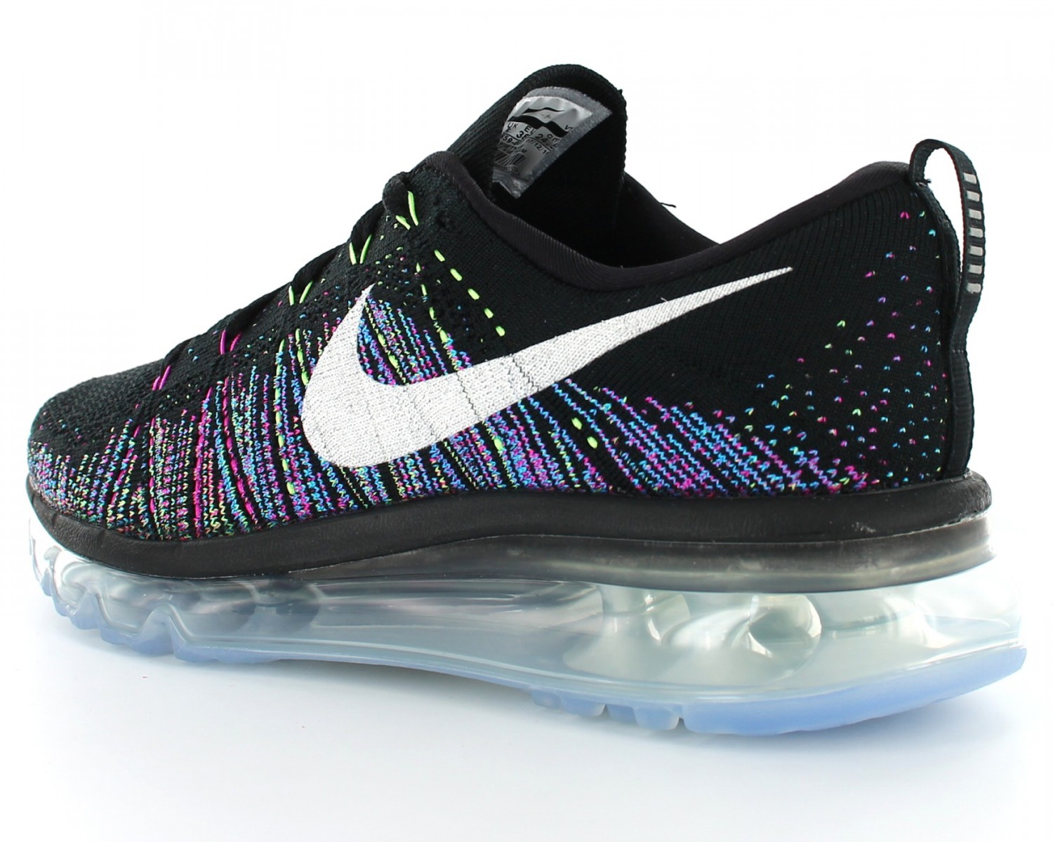 Nike Flyknit Max women Black Summit White Ghost Green 620659 007