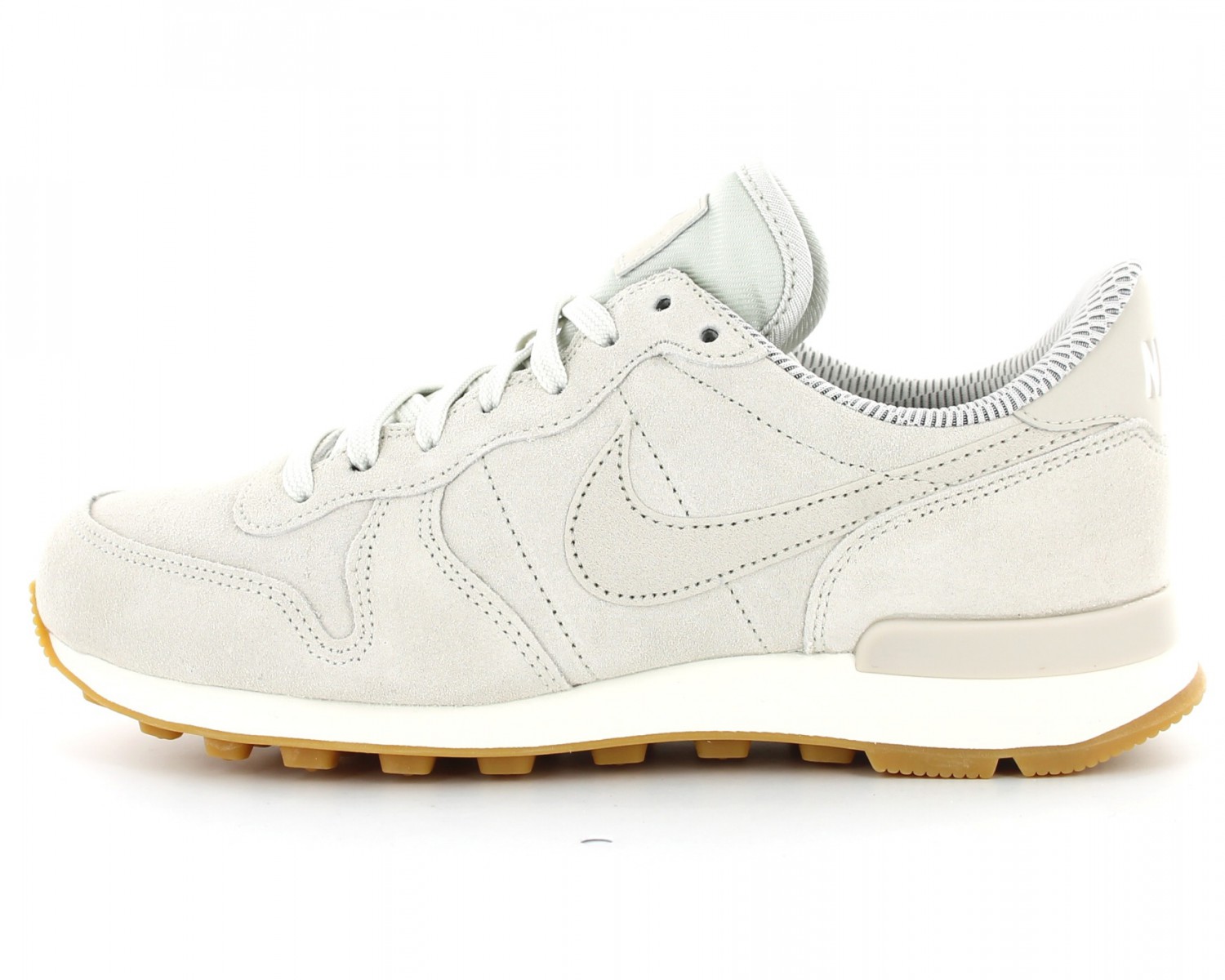 nike internationalist femme gris beige