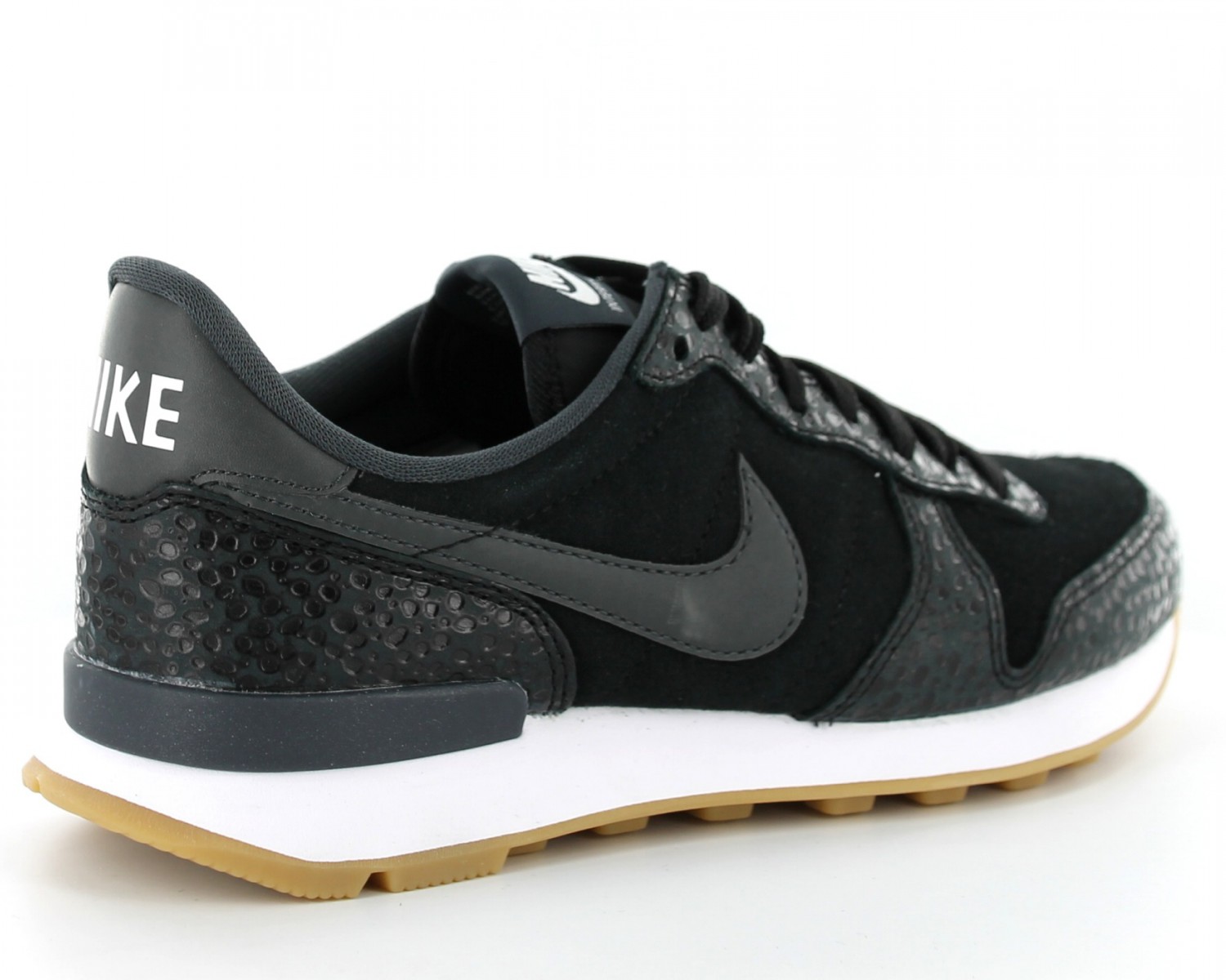 nike internationalist femme noir et grise