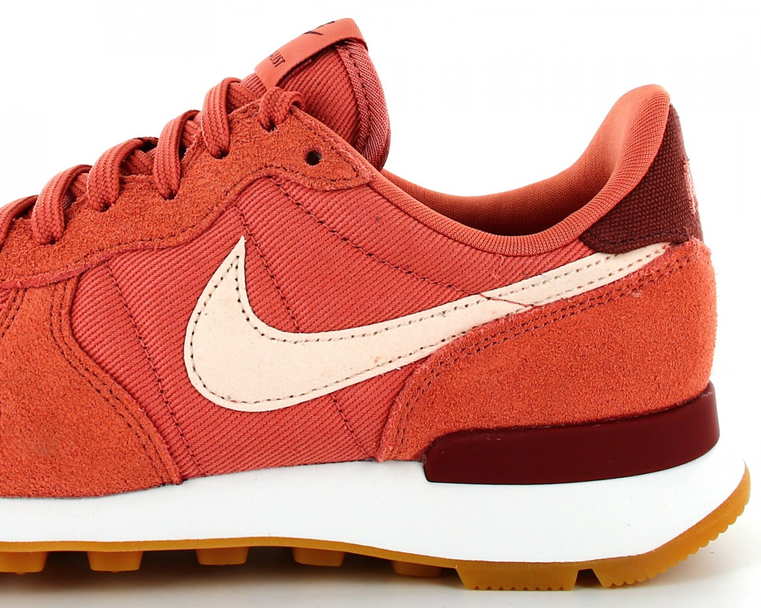 Nike internationalist hot sale femme orange