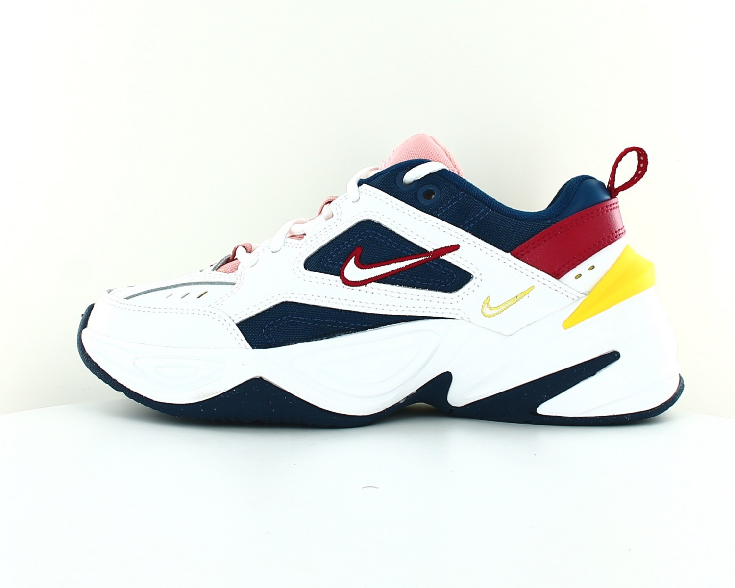 nike m2k bleu blanc rouge