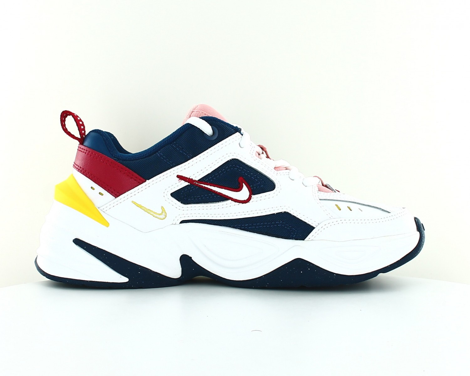 nike m2k bleu blanc rouge