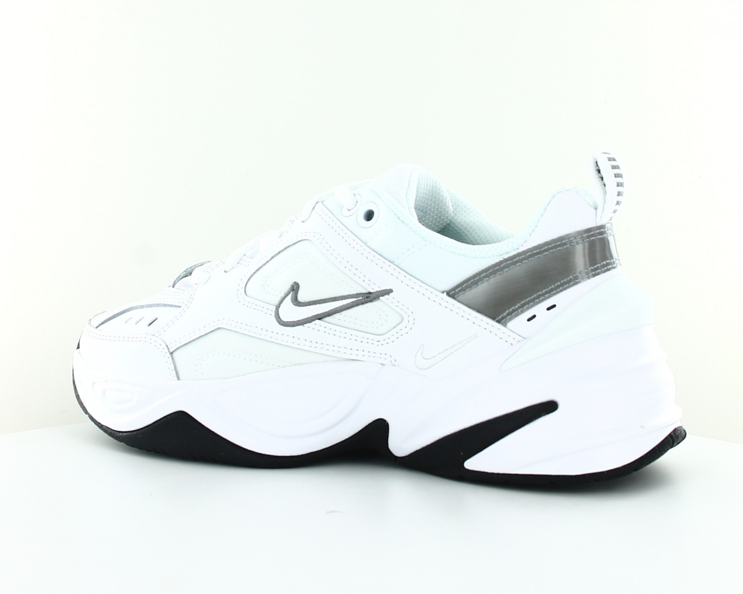 Nike tekno femme Blanc gris noir