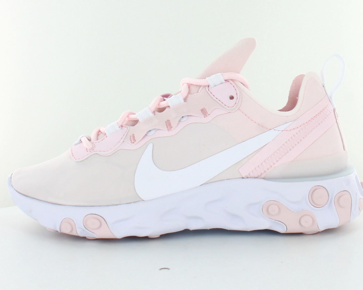 nike react femme rose