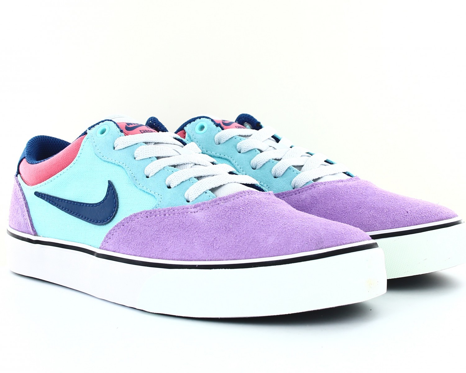 Nike Sb chron 2 Violet bleu marine bleu aqua saumon