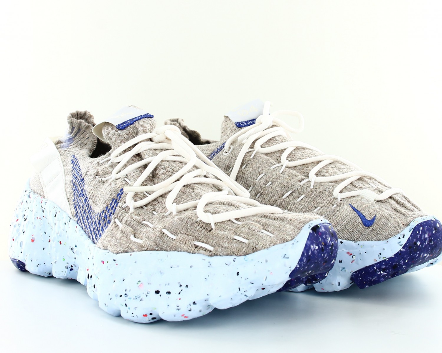 nike space hippie beige