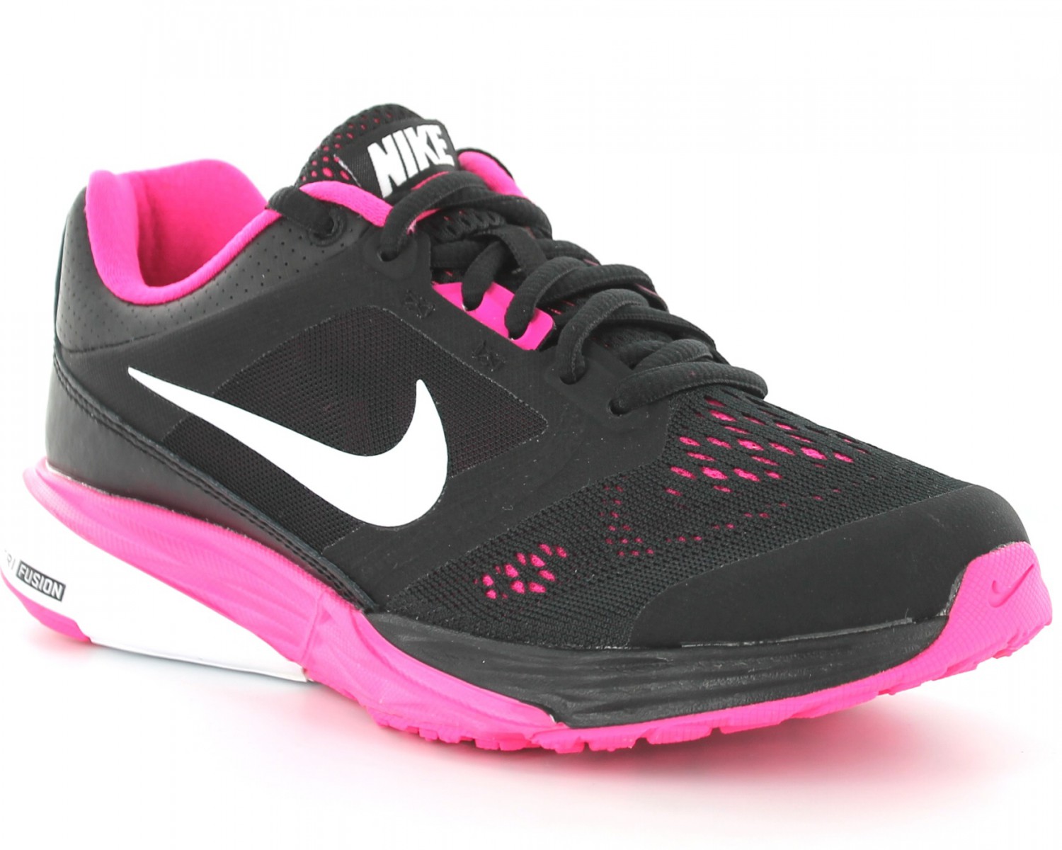 Basket nike femme noir et rose hotsell