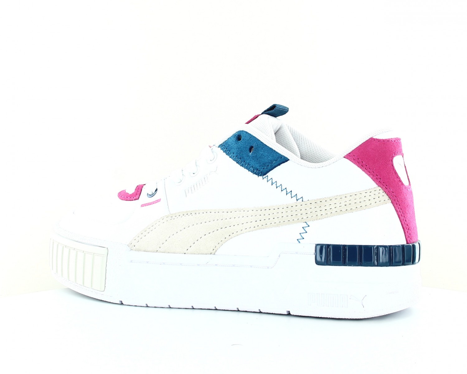 Puma cali rose et outlet blanche